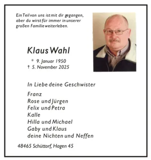 Klaus Wahl