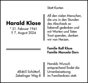 Harald Klose