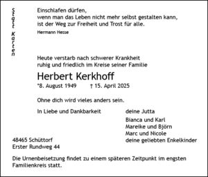 Herbert Kerkhoff