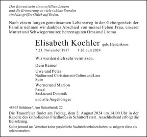 Elisabeth Kochler